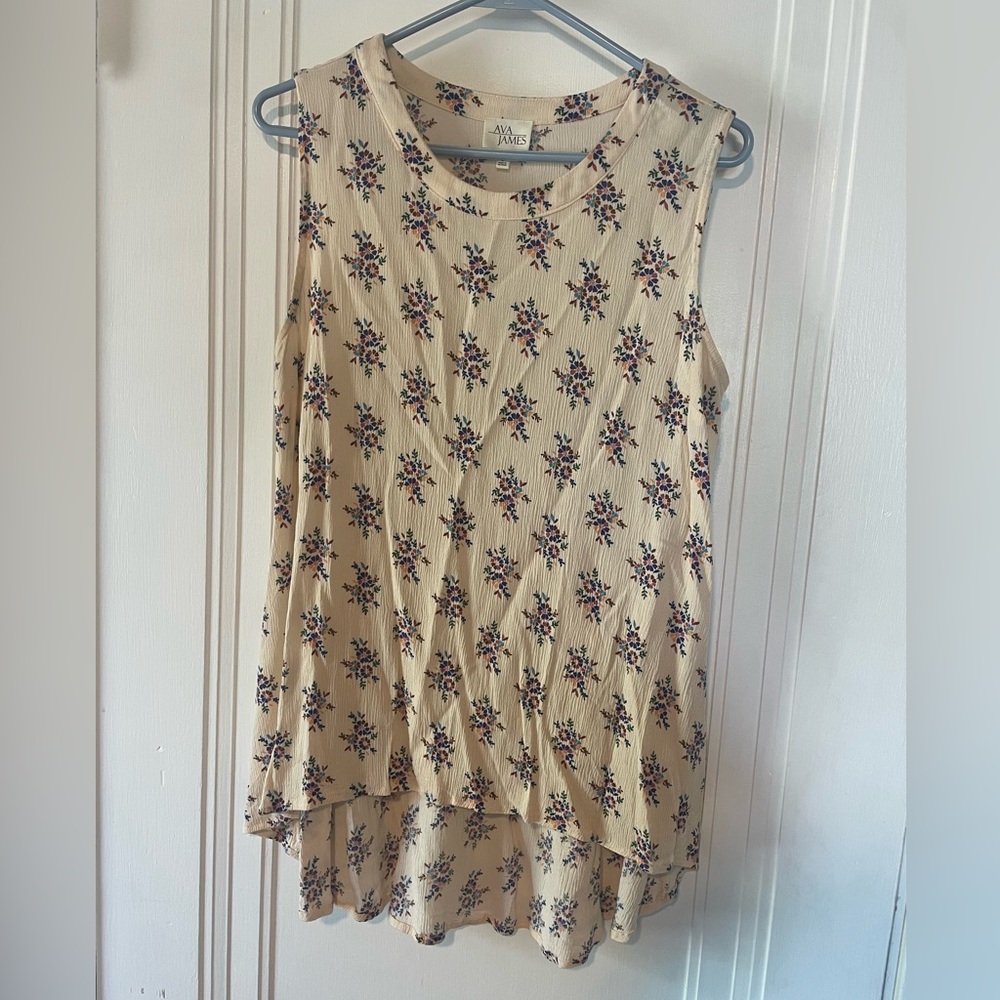 Flowy Tank Top - High Neck